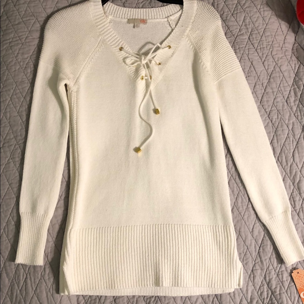 Gianni Bini Winter White Sweater